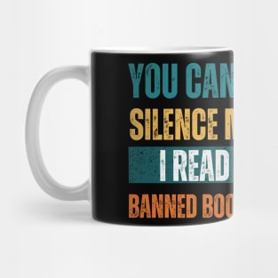 I read banned books T Shirt readers reading gift Mug